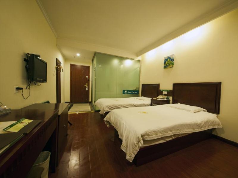 Greentree Inn Anhui Huaibei Renmin Road Business Hotel מראה חיצוני תמונה