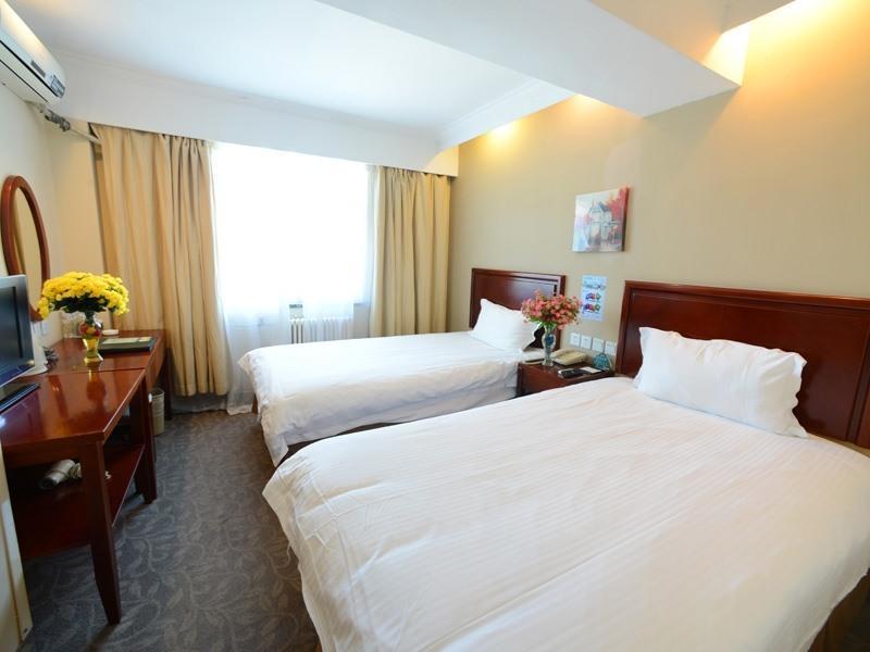 Greentree Inn Anhui Huaibei Renmin Road Business Hotel מראה חיצוני תמונה