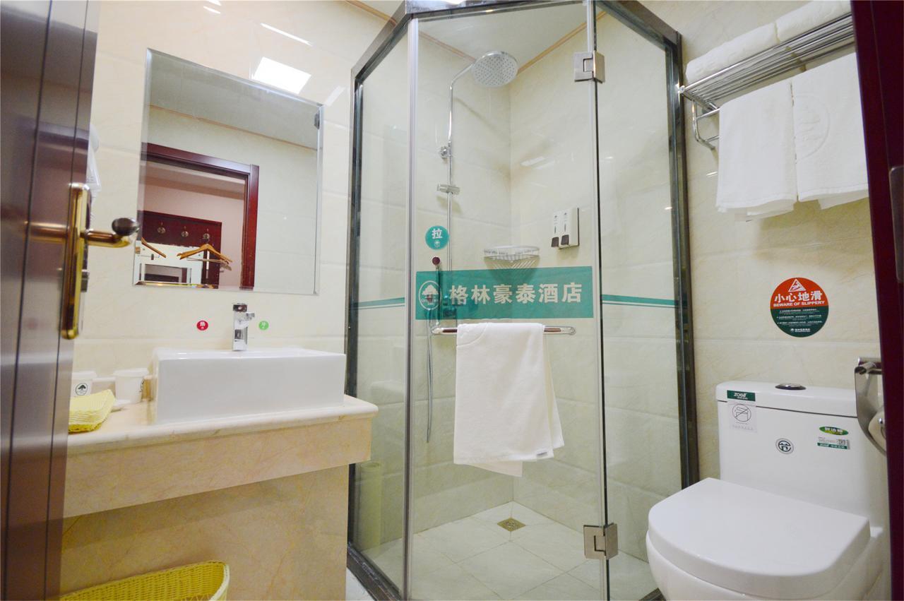 Greentree Inn Anhui Huaibei Renmin Road Business Hotel מראה חיצוני תמונה