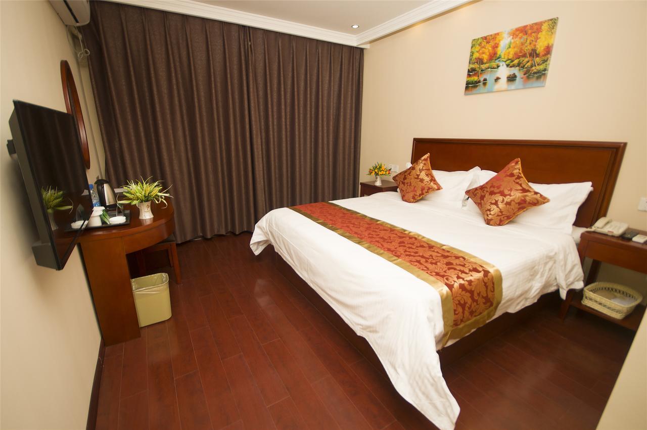 Greentree Inn Anhui Huaibei Renmin Road Business Hotel מראה חיצוני תמונה